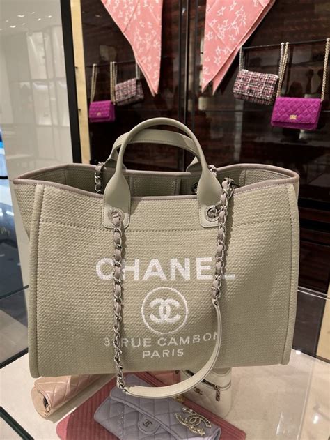 chanel deauville tote unboxing|chanel deauville tote 2022.